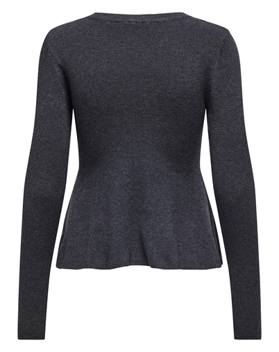 Only - ONLCoco Life Rib Langærmet Trøje - Ombre Blue